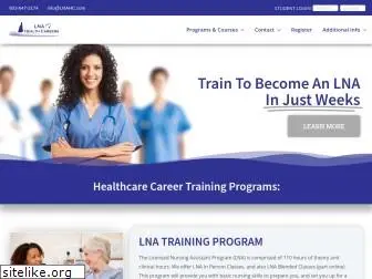 lnahealthcareers.com