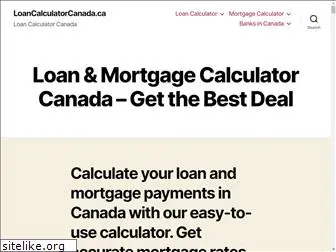 loancalculatorcanada.ca