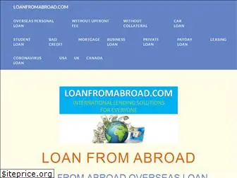 loanfromabroad.com