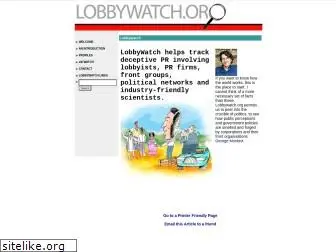 lobbywatch.org