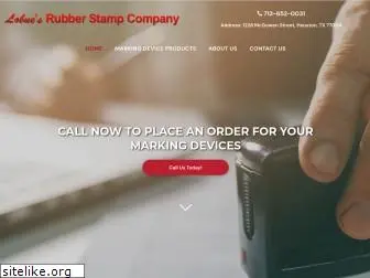 lobuesrubberstampco.com