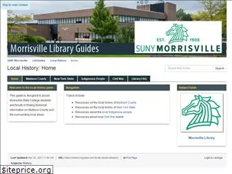 localhistory.morrisville.edu