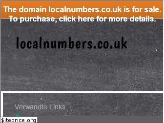 localnumbers.co.uk