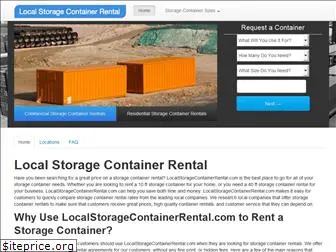 localstoragecontainerrental.com