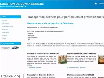 location-de-containers.be