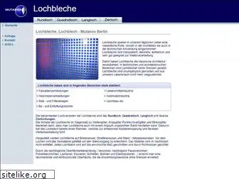 lochbleche-mutanox.de