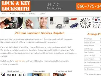 lockandkey-locksmith.com