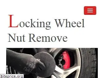 lockingwheelnutremove.co.uk