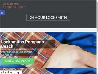 locksmithspompanobeach.com