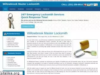 locksmithwillowbrook.com