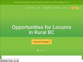 locumsruralbc.ca