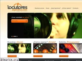 locutoresargentinos.com