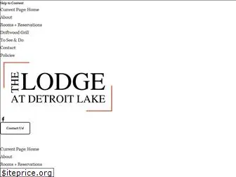 lodgeatdetroitlake.com