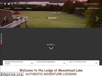 lodgeatmooseheadlake.com