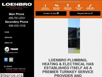 loenbroplumbingandheating.com