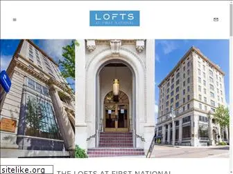 loftsatfirstnational.com