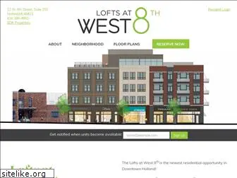 loftsatwest8th.com