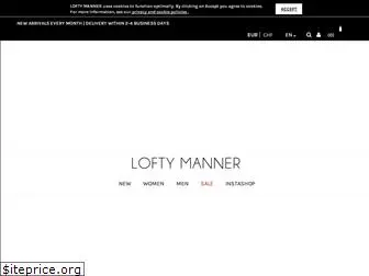 loftymanner.com
