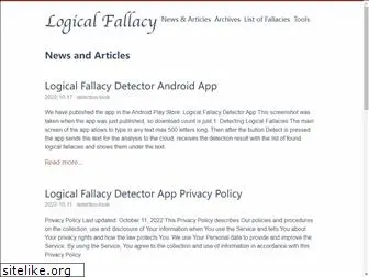 logical-fallacy.com