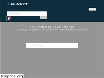 loginnote.com