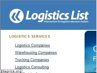 logisticslist.com