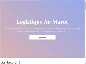 logistiqueaumaroc.com