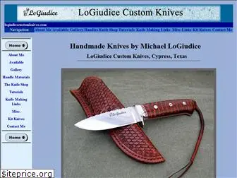 logiudicecustomknives.com