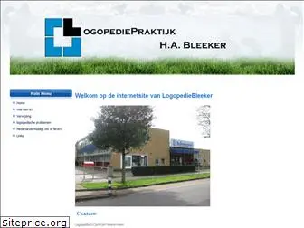 logopediebleeker.nl