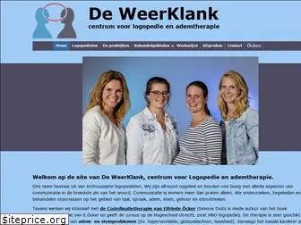 logopediedeweerklank.nl