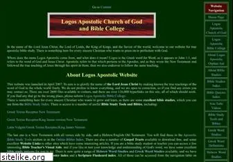 logosapostolic.org