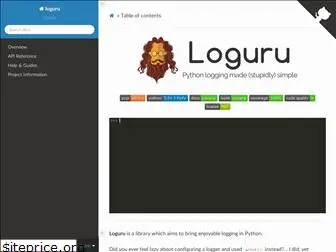 loguru.readthedocs.io