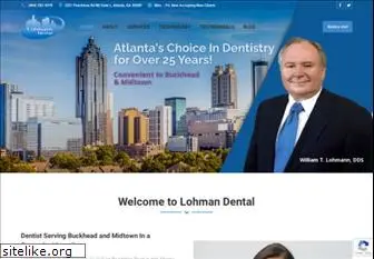 lohmanndentalatlanta.com