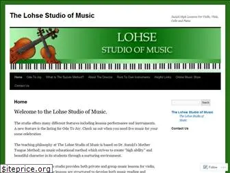 lohsestudiomusic.com