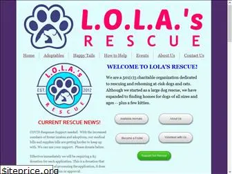 lolasrescue.com