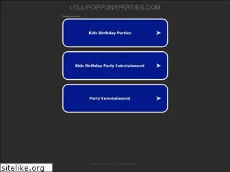 lollipopponyparties.com