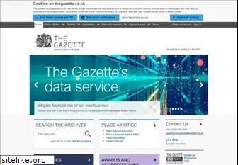 london-gazette.co.uk