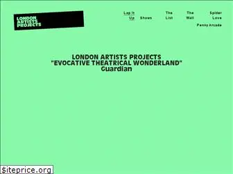 londonartistsprojects.co.uk