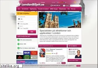 londonbiljett.se