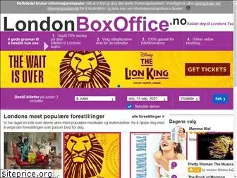 londonboxoffice.no