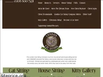 londoncatsittingcompany.com