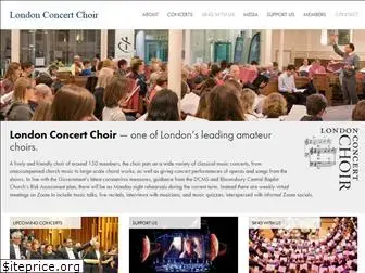 londonconcertchoir.org