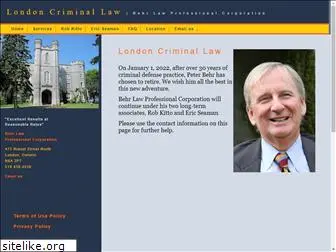 londoncriminallaw.com