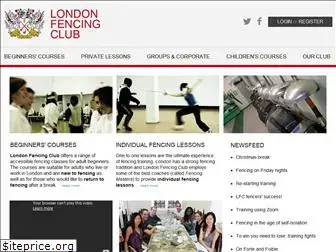 londonfencingclub.co.uk