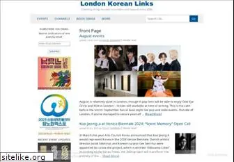 londonkoreanlinks.net