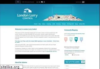 londonlorrycontrol.com