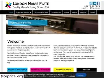 londonnameplate.co.uk