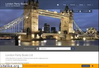 londonpartyboats.co.uk