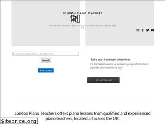 londonpianoteachers.co.uk