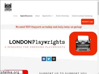 londonplaywrightsblog.com