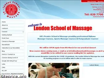 londonschoolofmassage.co.uk